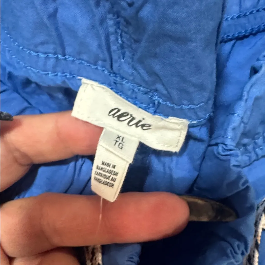 Nwt Aerie Blue Cargo Pants - Image 5