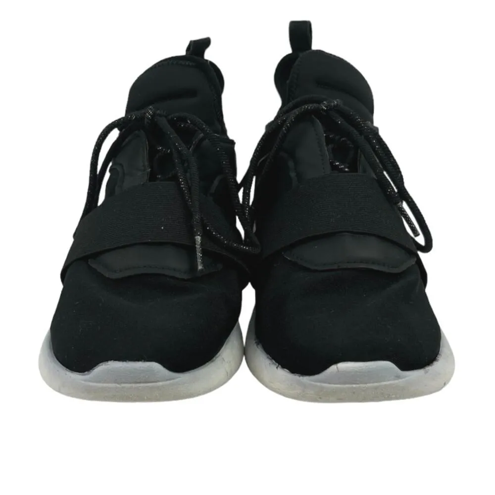 Kendall & Kylie Braydin 3 Black Mid Top Hidden Wedge Platform Sneakers Shoes 8.5 - Image 2