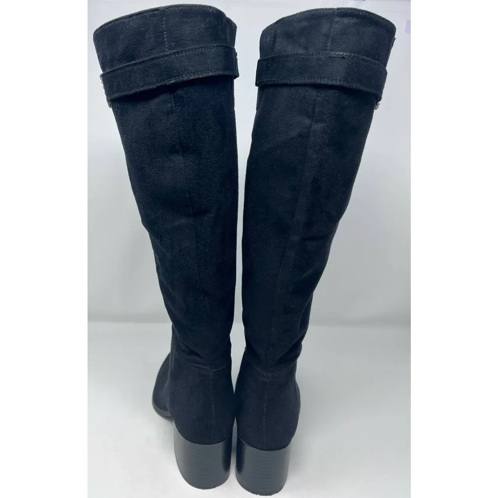 Life Stride Soft System Women's Daring Knee High Boots Size 8M Double Circle Top - Image 3