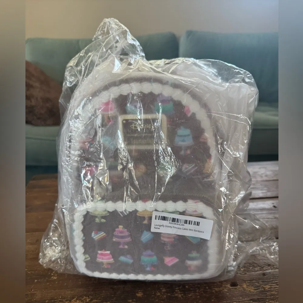NEW! Loungefly Disney Princess Cakes Mini Backpack - Image 2