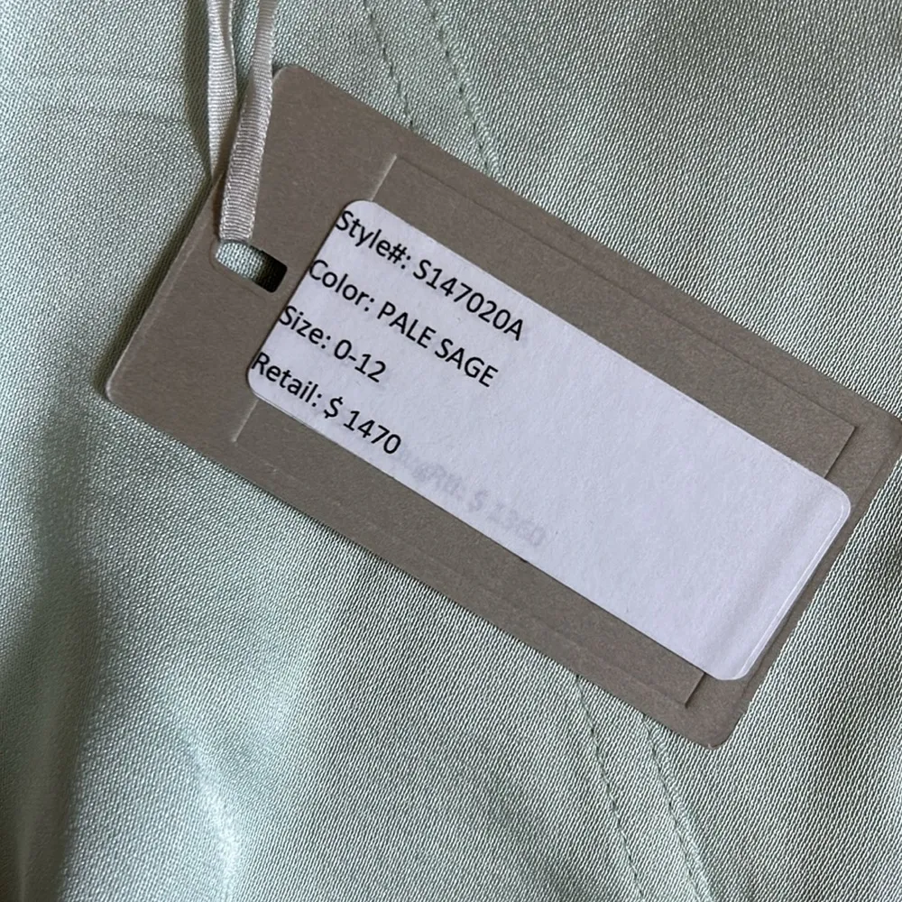 Jason Wu pale sage dress - Image 4