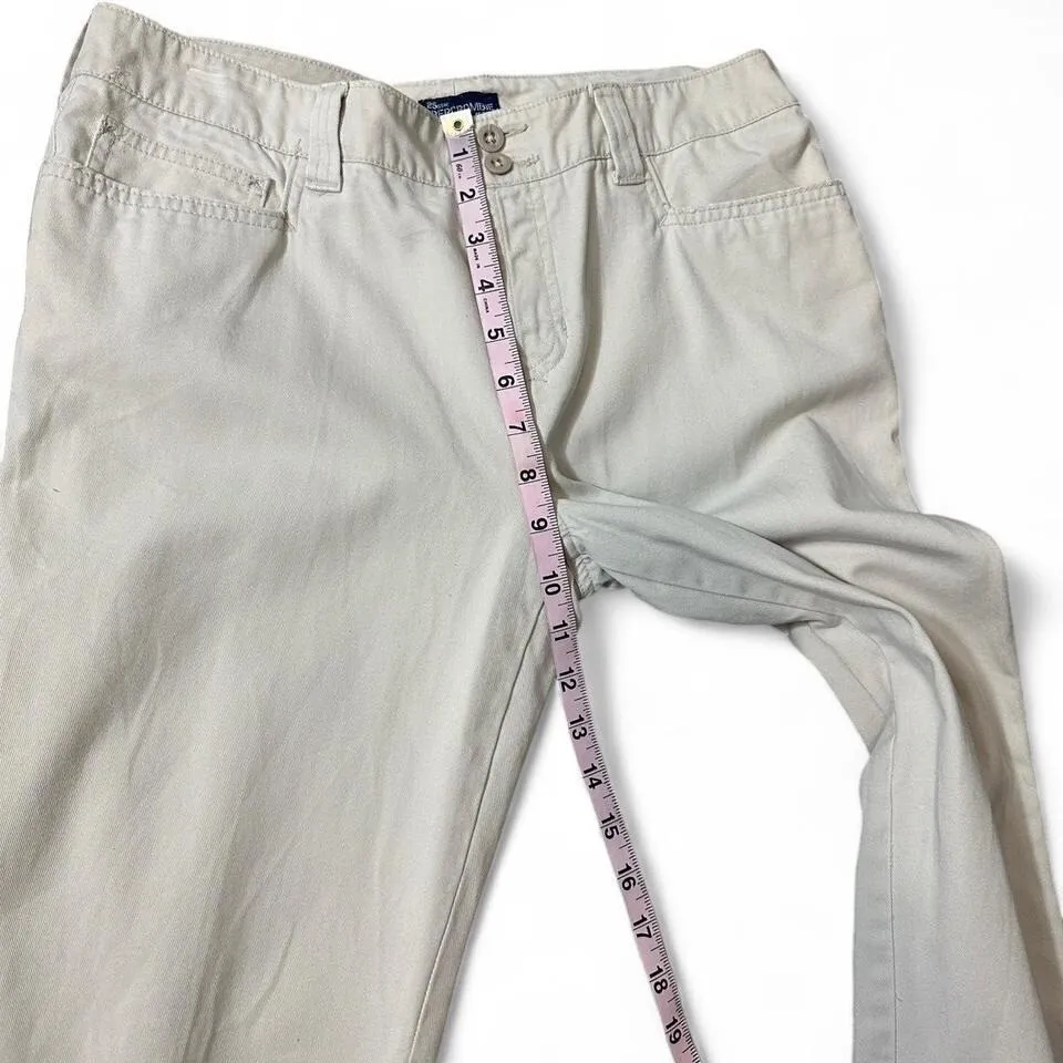 Vintage Abercrombie‎ Off White Jeans - Image 7