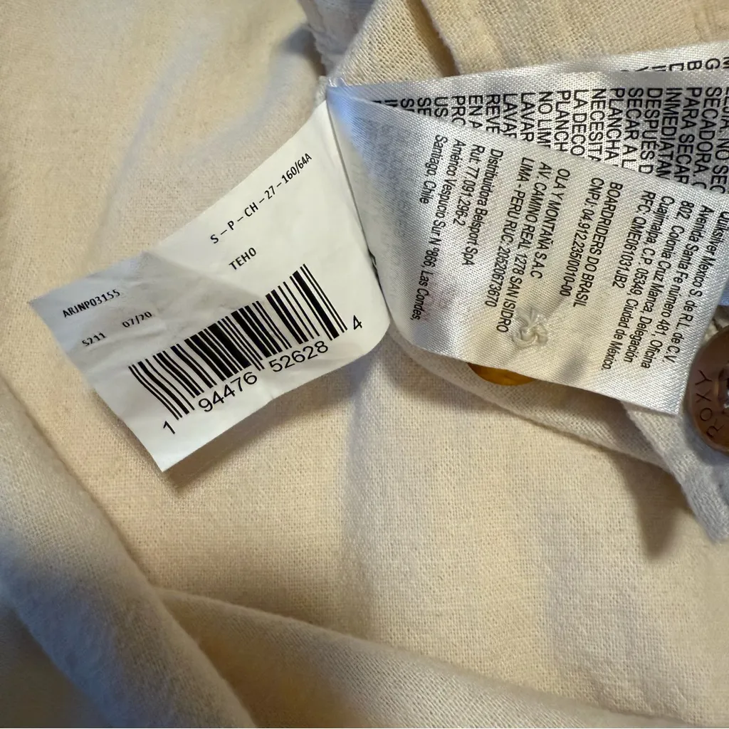 NWOT Roxy Oceanside Button Pants - Image 8