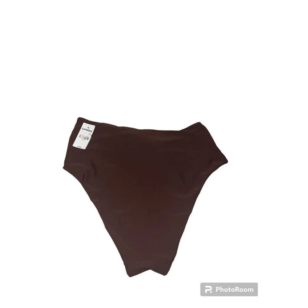 ✨Express High Waisted Tie Cheeky Swim Bottoms✨ - Image 8