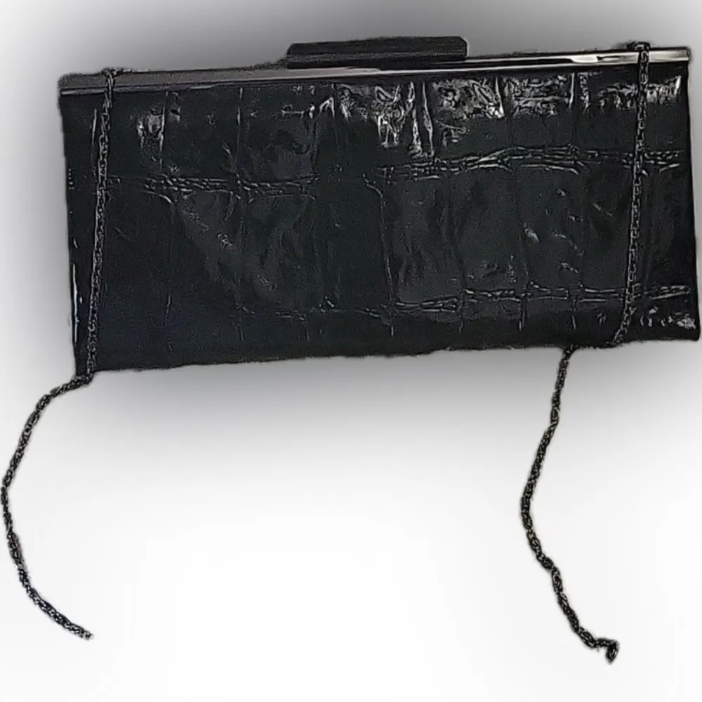 Kate Landry Croc Embossed Clutch Crossbody - Image 2