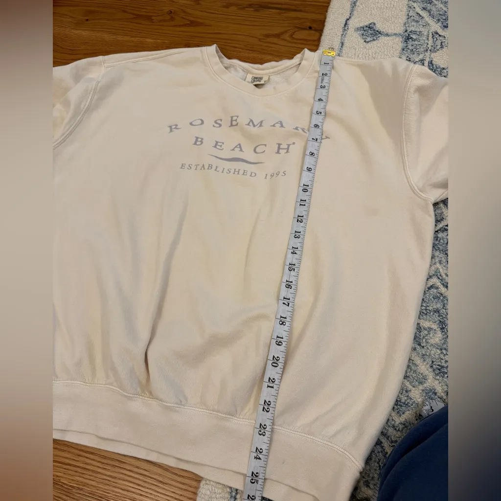 Rosemary Beach Comfort Colors Sweatshirt *stain* - Image 8