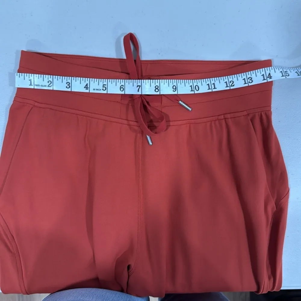 Lululemon Ready to Rulu High Rise Jogger 7/8 Length Red Rock Size 6 EUC - Image 10