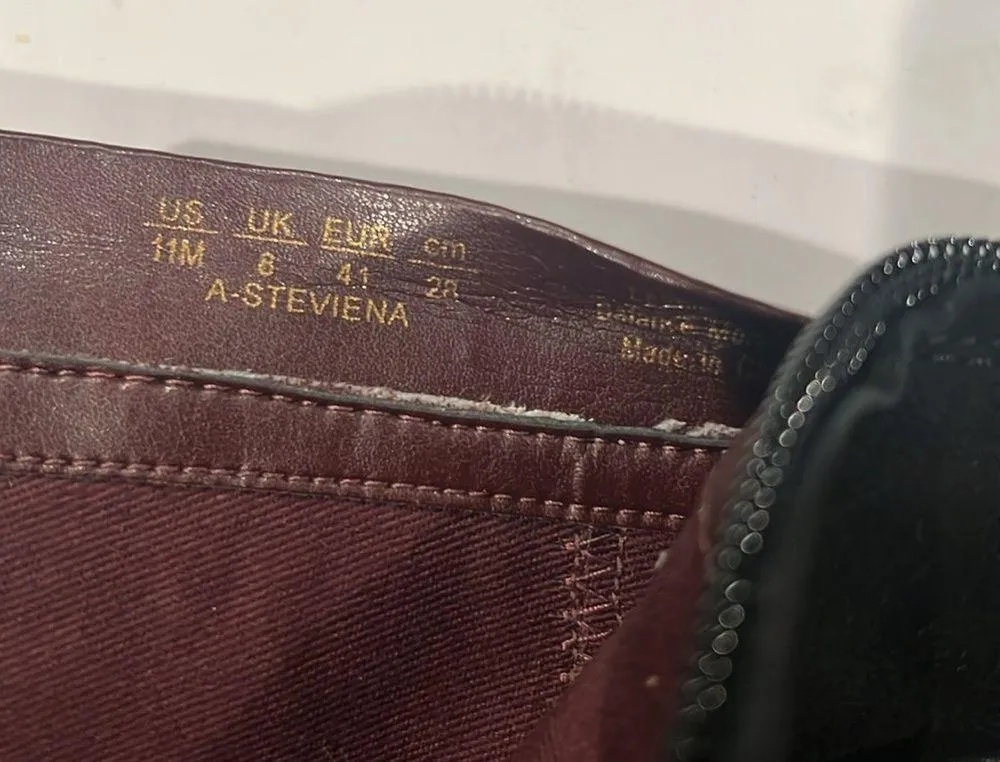 Sarto Steviena Leather Square-Toe Boots in Black Size 11 New w/o Box SOLD OUT! - Image 9