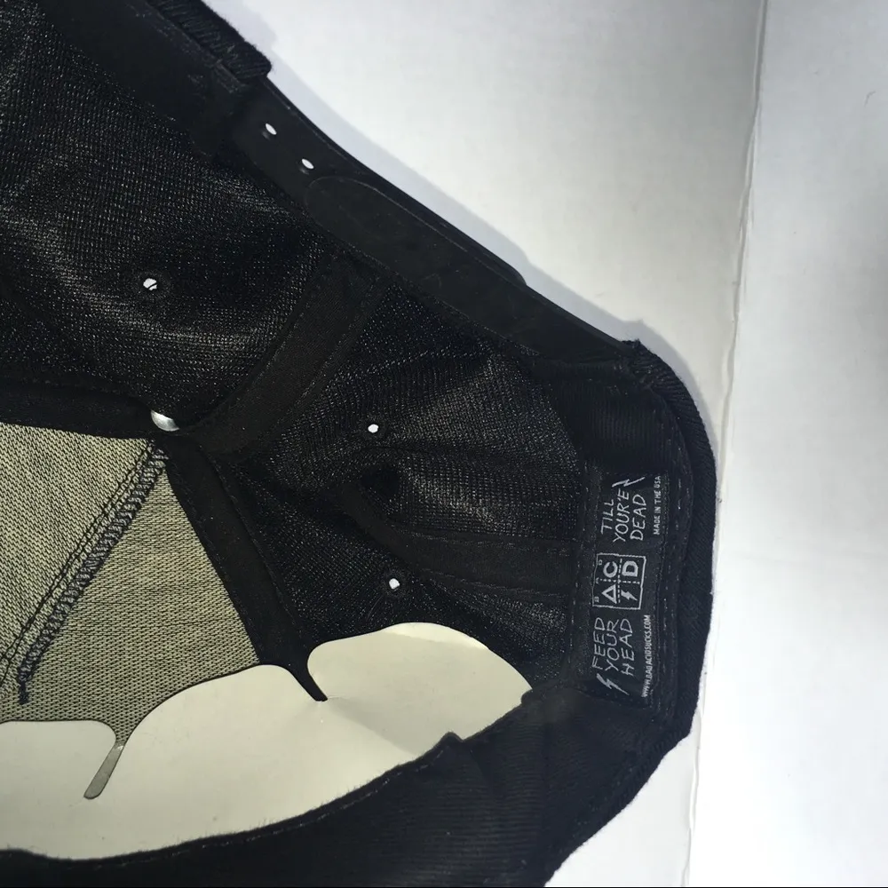 Bad Acid Kiss my Acid SnapBack Black - Image 5