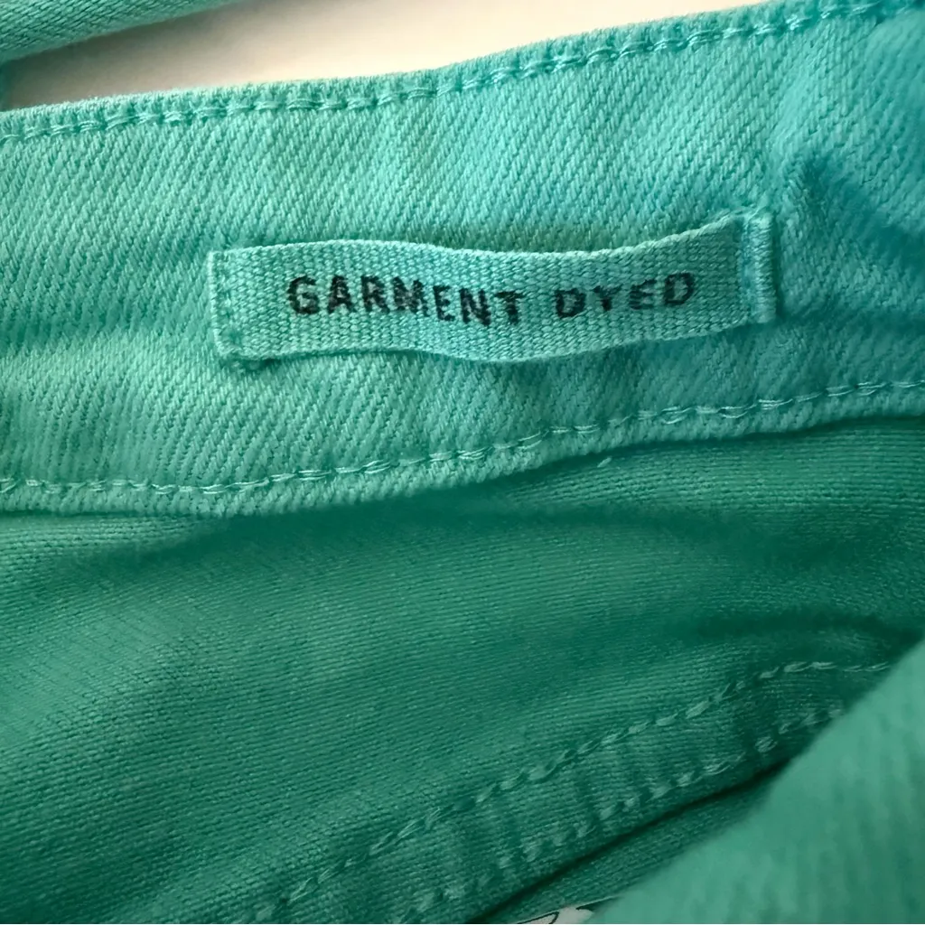 Judy Blue Jeans Dyed Garment Aquamarine High Rise Slim Casual Stretch SZ 3/26 - Image 7