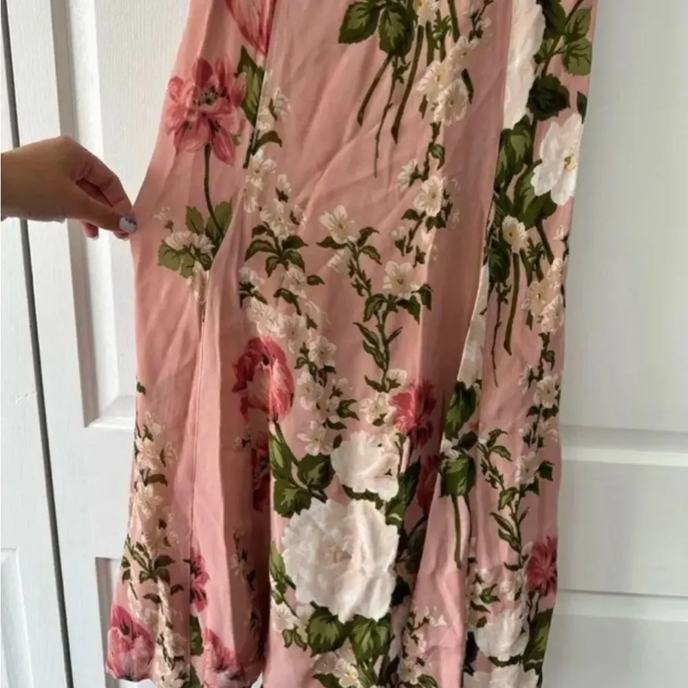 Reformation Nadira Floral Pink Maxi Dress - Image 10