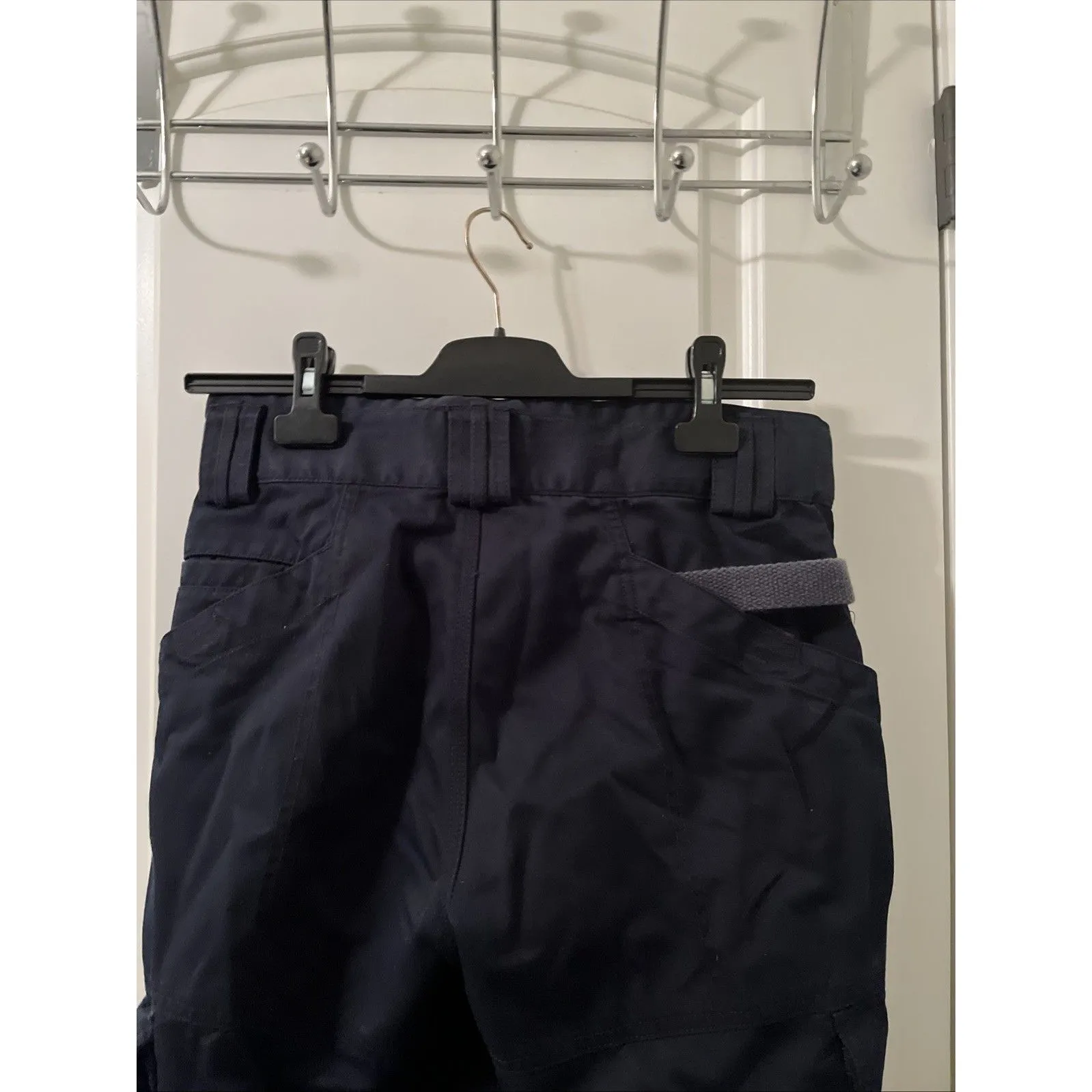 5.11  Tactical Women’s Size 12 Long Navy Cargo Pants Work Utility Outdoor - Image 14