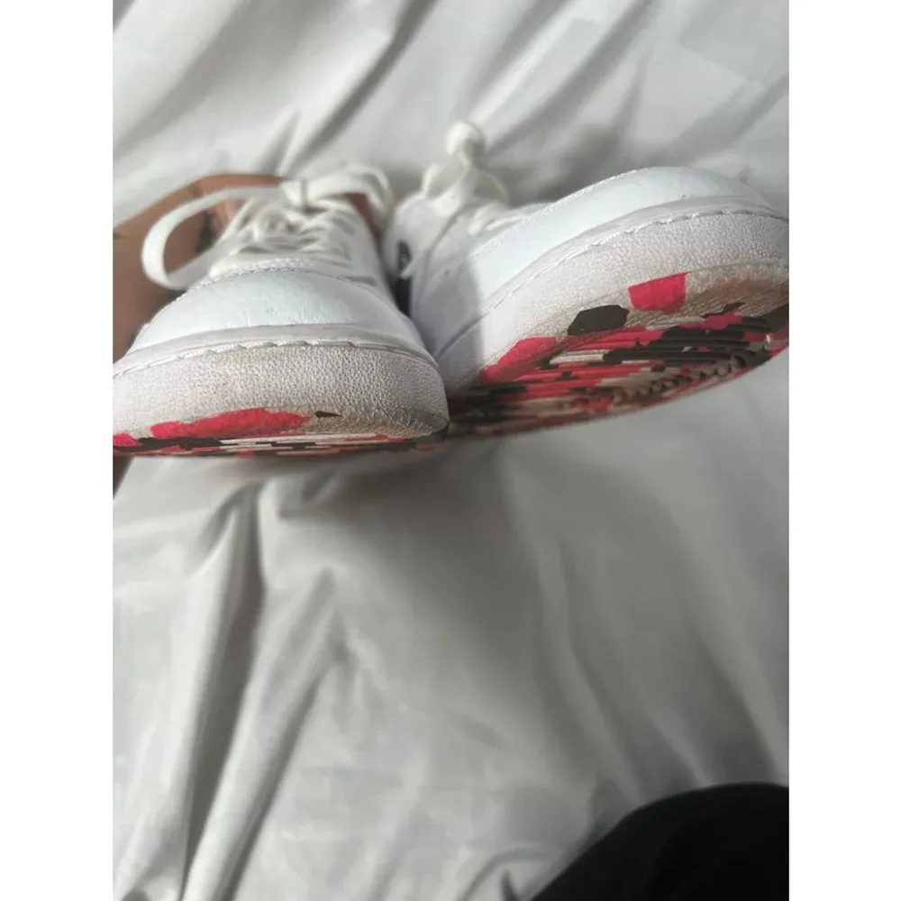 Nike Court Vision Low Multi‎ Swoosh White and Pink Sneakers Size 10 - Image 9