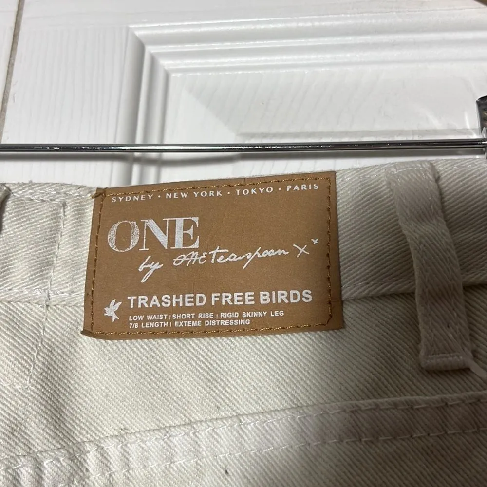 One Teaspoon Trashed Freebirds 29 Excellent Condition Intentionally Distressed‎ - Image 5