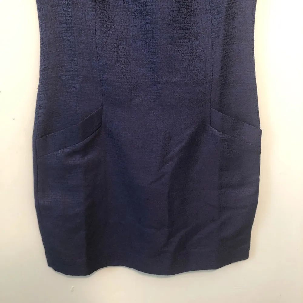 Southern Tide Dress The Paislee Tweed Nautical Navy Blue Sz 4 NWT Gold Details - Image 6