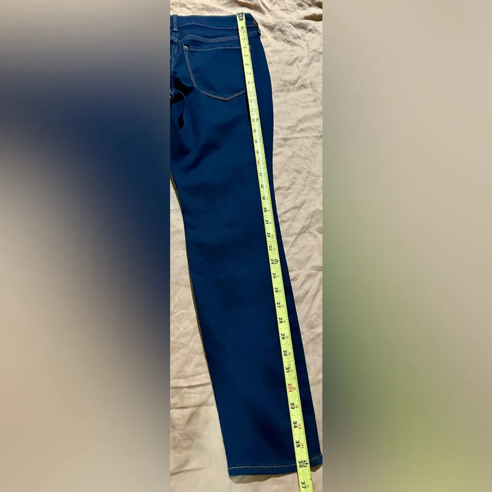 NWT Old Navy pop icon mid-rise dark denim (w stretch) petite 9 women - Image 10