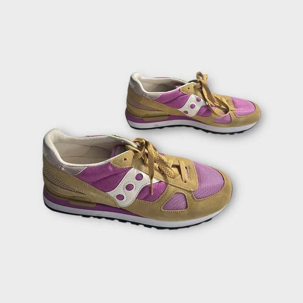 Saucony Shadow Original Sneakers Women's 11 Beige Pink New Collection - Image 5