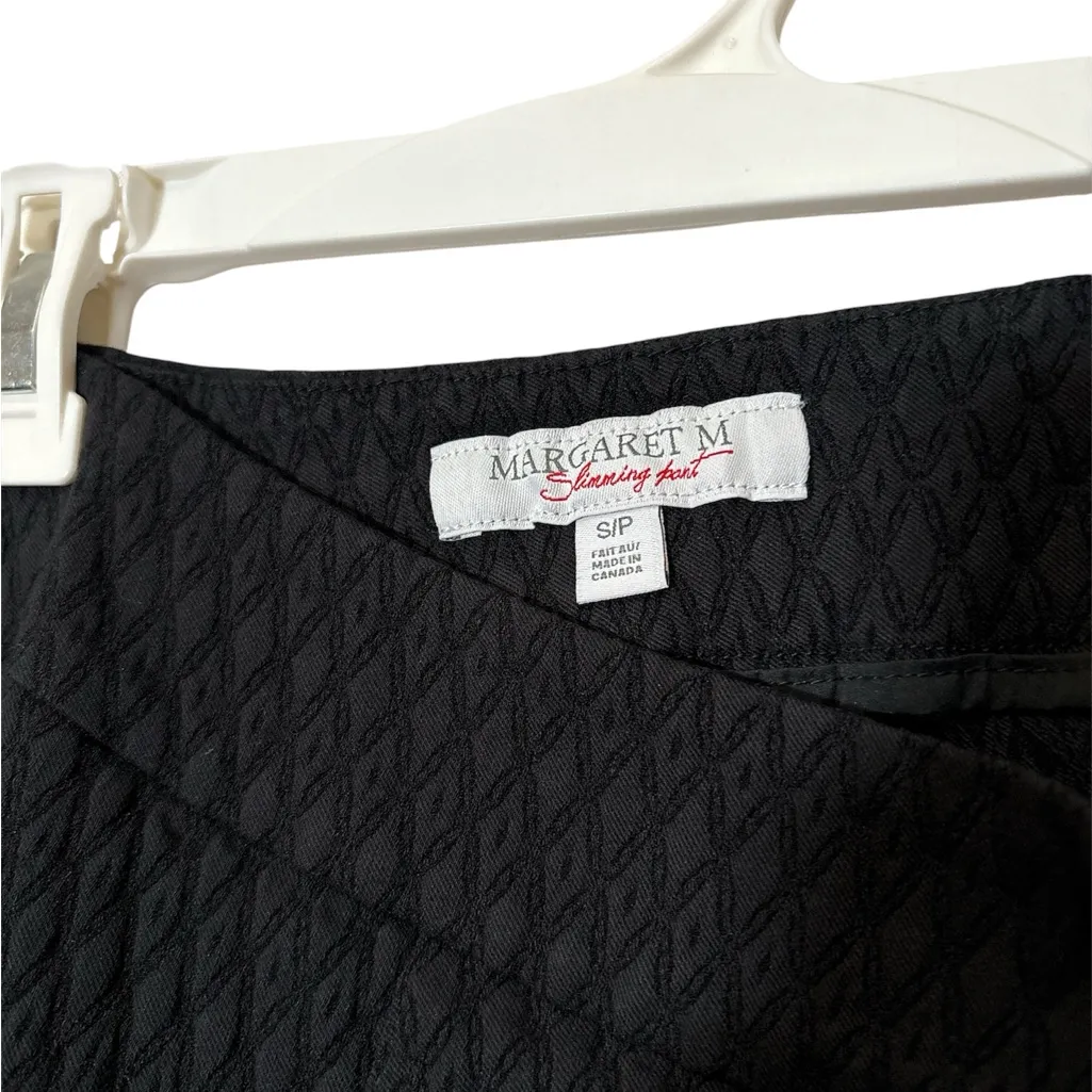 Margaret M Black Diamond Pattern High Waist Shorts,stretch Size undefined - Image 3