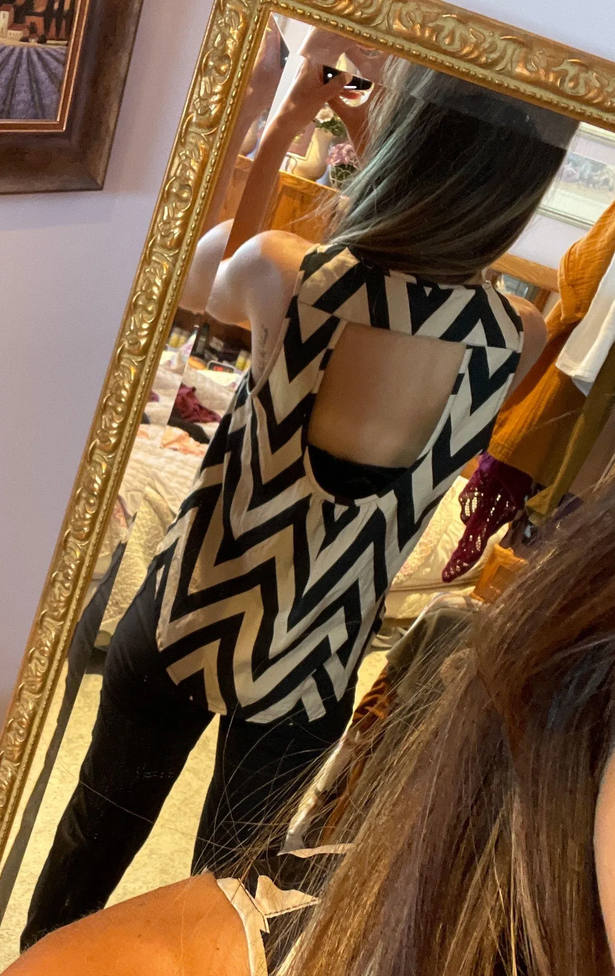 Aztec Dressy Shirt Size M - Image 2