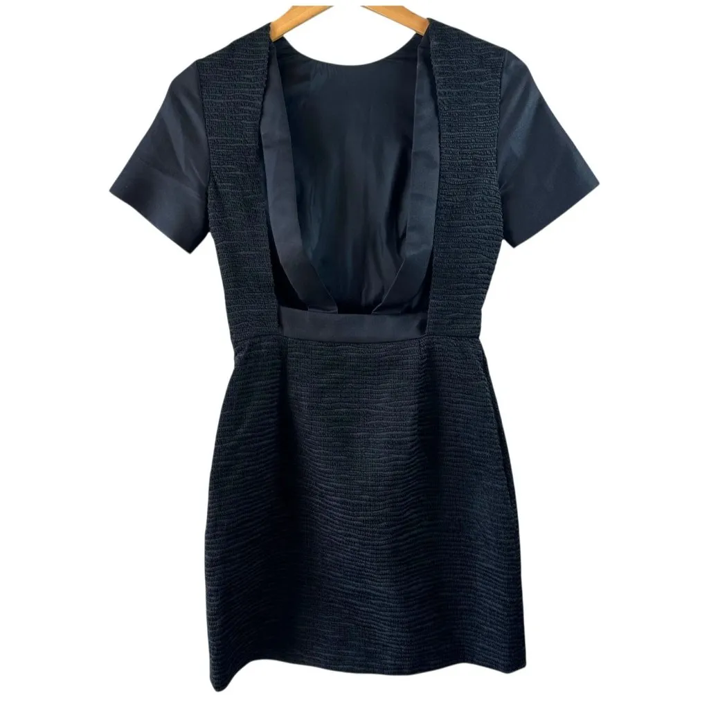 Phillip Lim 3.1 Black Tweed Silk-Blend Open-Back Dress – Women’s Size Medium - Image 5