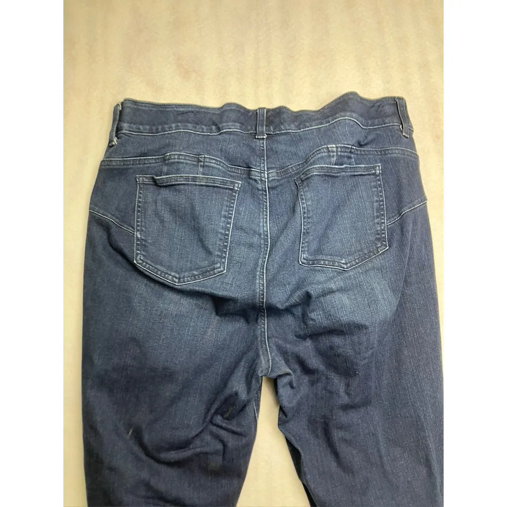 Torrid Bombshell Skinny Jeans Dark Wash Premium Denim Women Size 20R - Image 9