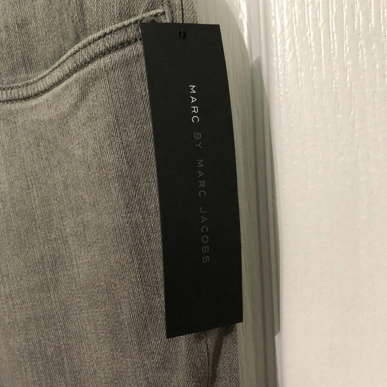 Marc Jacobs Womens Jeans 32x34 Gray MJ‎ 113 Low Rise Skinny Mid Rise NWT - Image 7