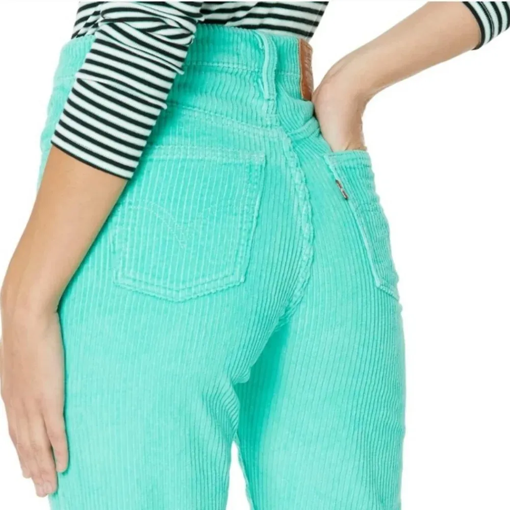 Levi's Corduroy Ribcage Straight Ankle Pants Size 24 - Image 7