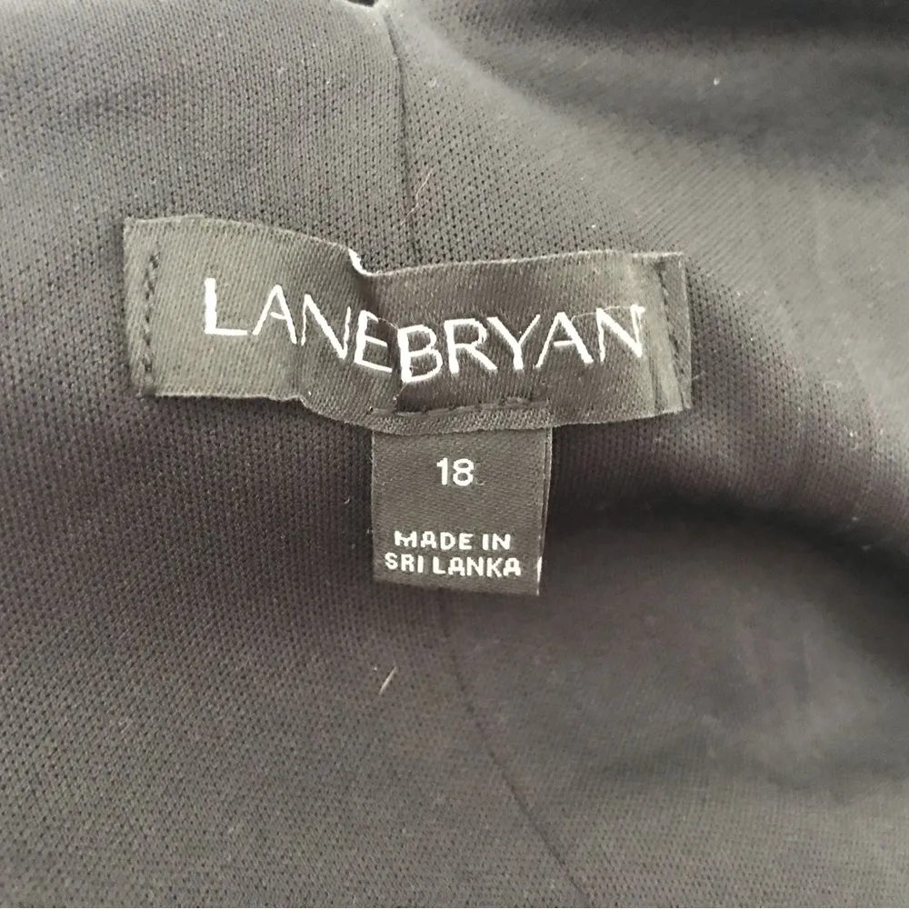 Lane Bryant black sleeveless lined slip on dress plus size 18 - Image 6