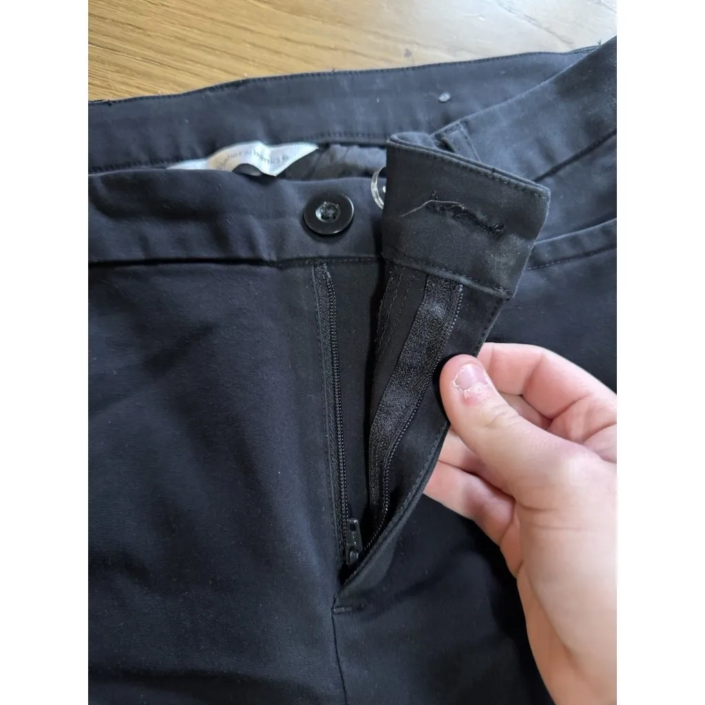 Christoper & Banks Women Dress Pants Size 8 Stretch Black Office Career Business - Image 6