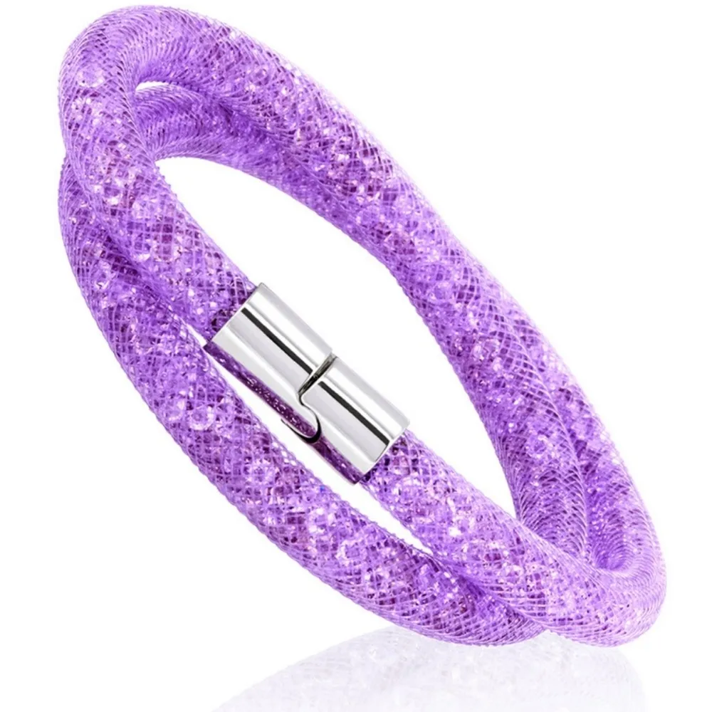 Stardust Double Wrap Lamé Bracelet 40cm - Image 2