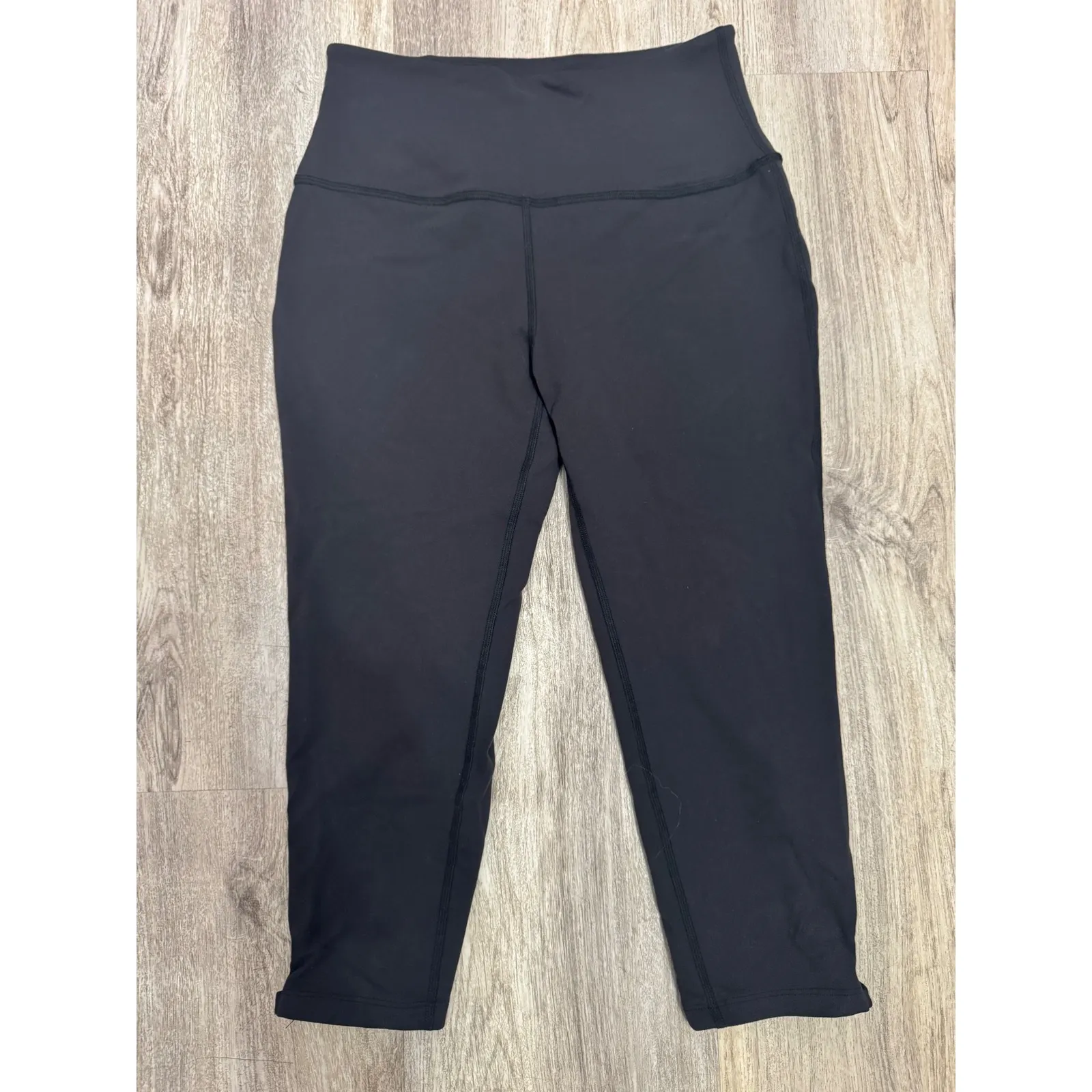 Kate Spade New York Beyond Yoga Black High Waist Cropped Leggings Capris XL - Image 2