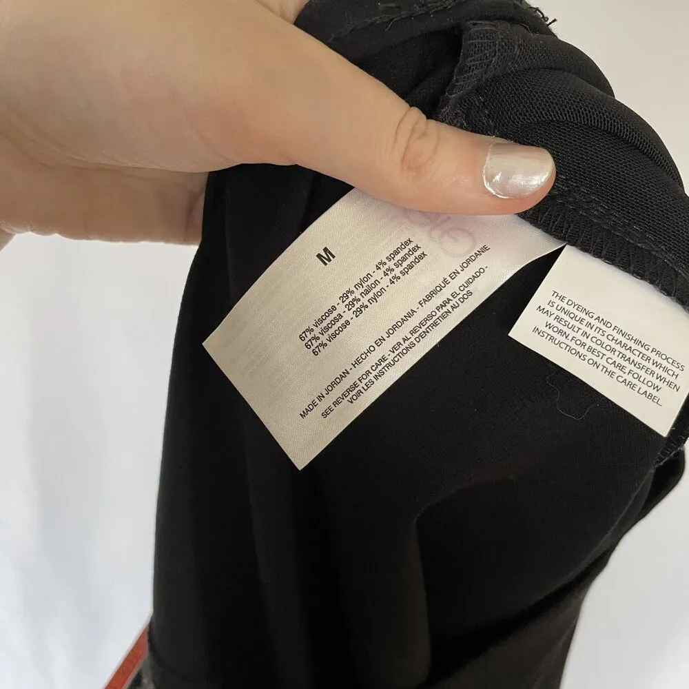 NWT Gloria Vanderbilt Womens Black Trousers M business casual style - Image 8