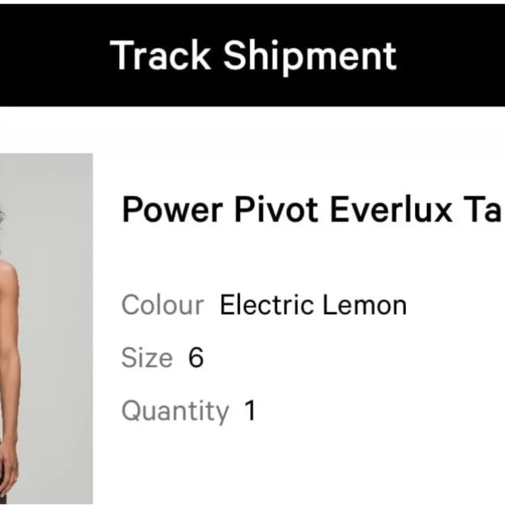 Lululemon Power Pivot Everlux Tank Top! - Image 5