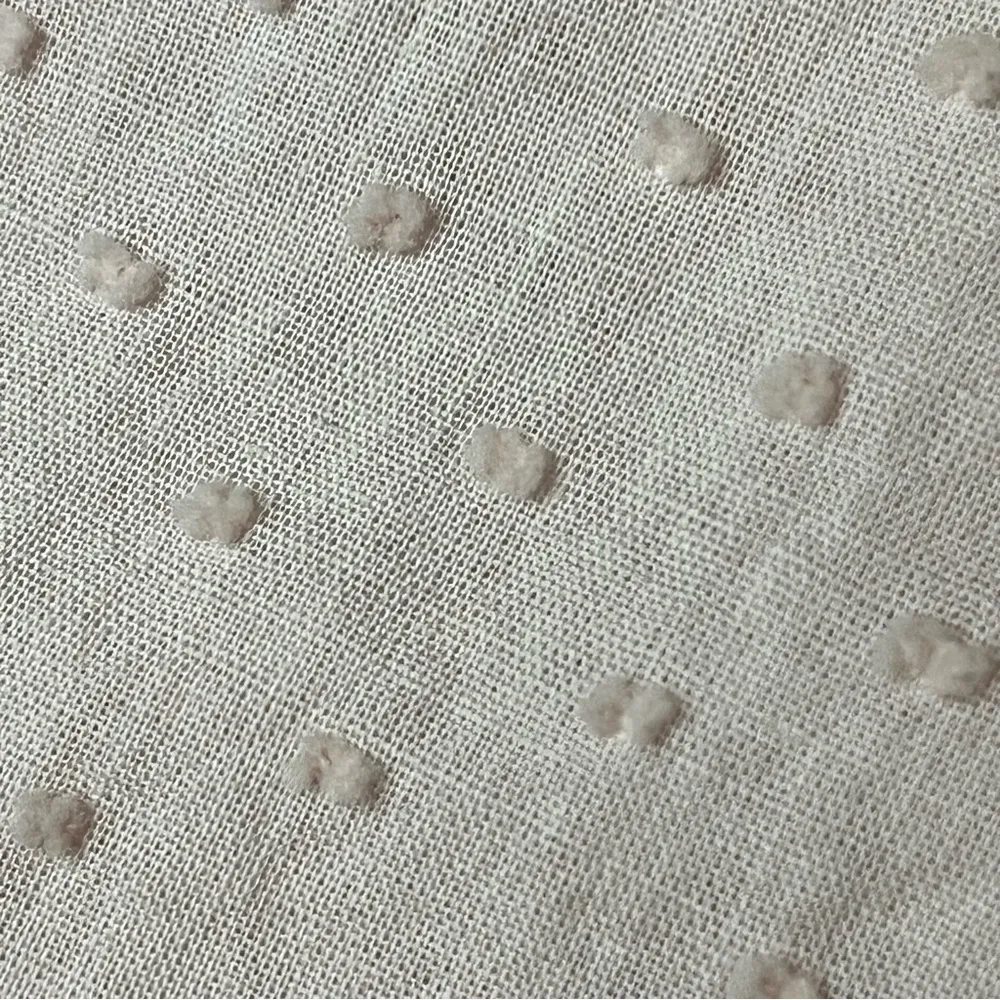 Sweet Violet Swiss Dot Pink Maxi Dress Sheer Beach Coastal Preppy Modest L Boho Size L - Image 8