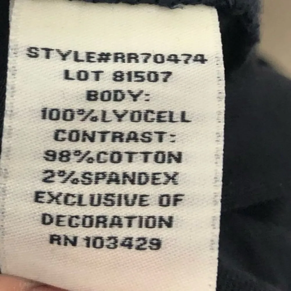 Marrakech Wide Leg Gaucho Pants Blue Size Medium - Image 12