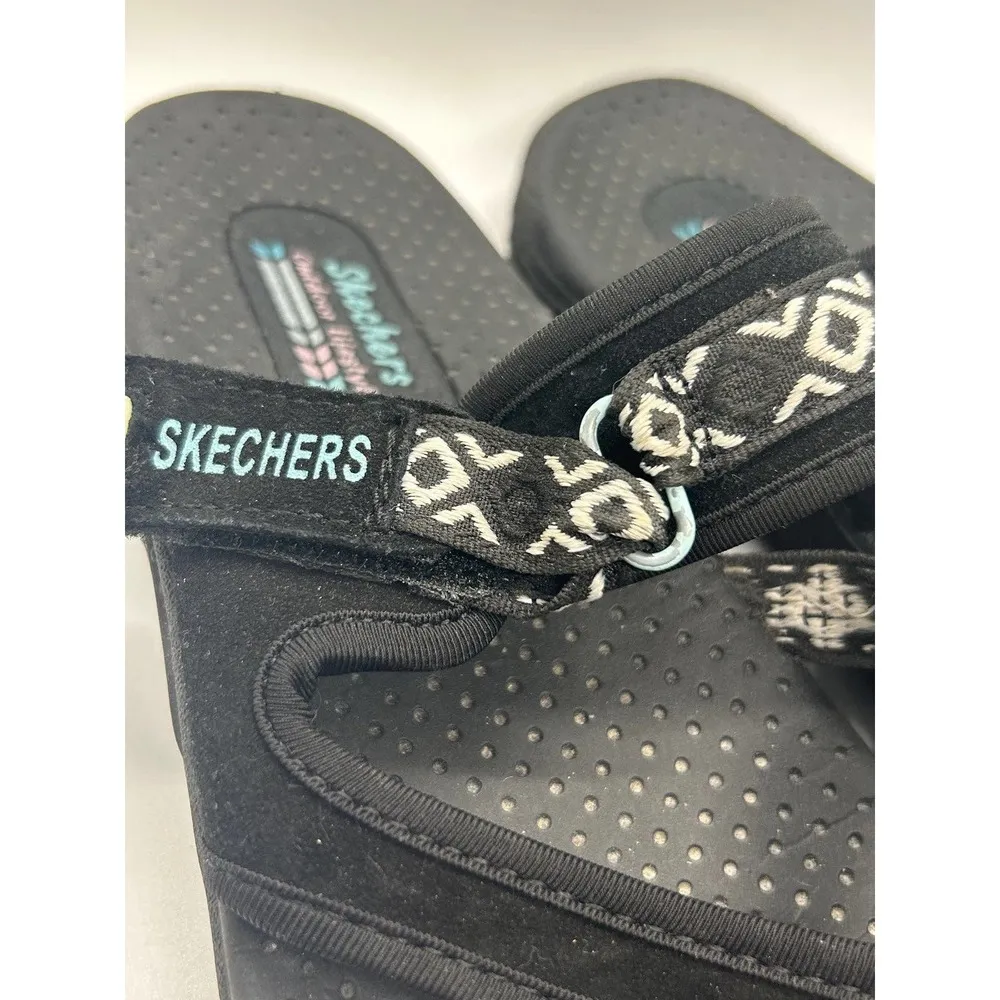 Sketchers Womens comfort hiking Fabric Velcro Size 9 - Image 2