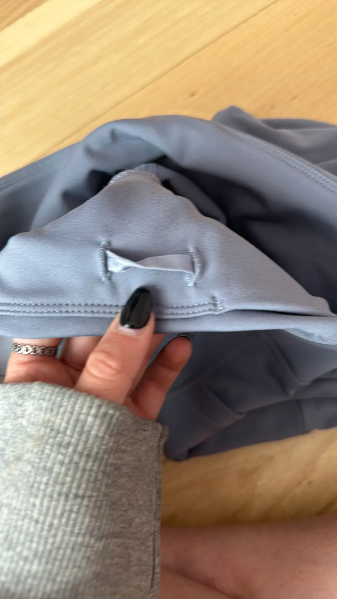 fleece lined leggings Gray - Image 3