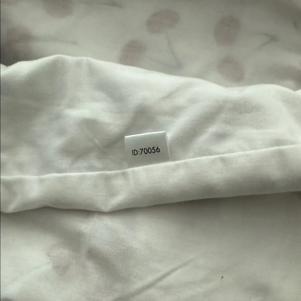 LOFT White Shorts with Red Cherry Pattern - Image 10