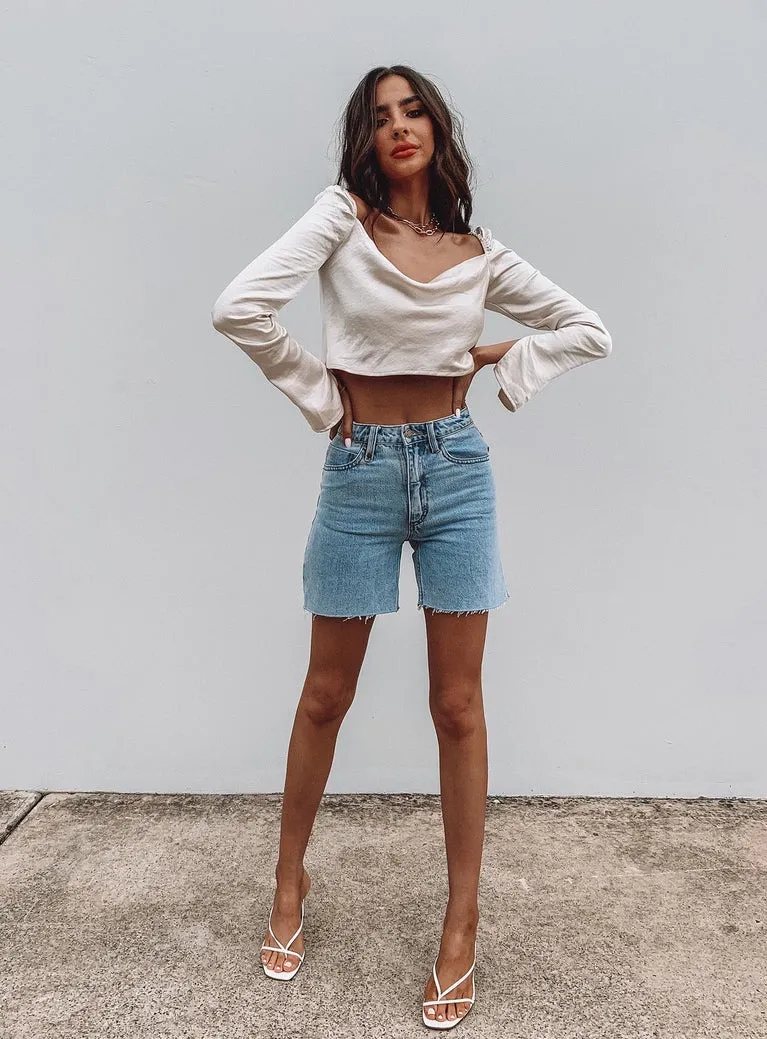 Love Song Top in Champagne - Image 2