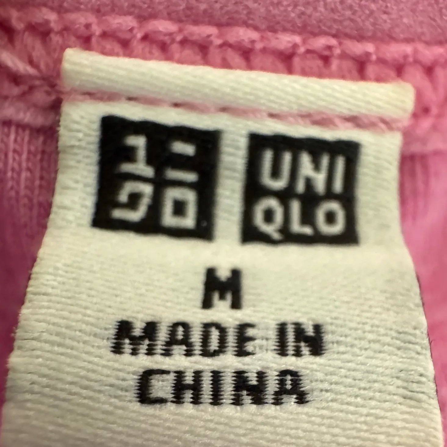 Uniqlo Pink Built In Bra Camisole Tank Top M - Image 4