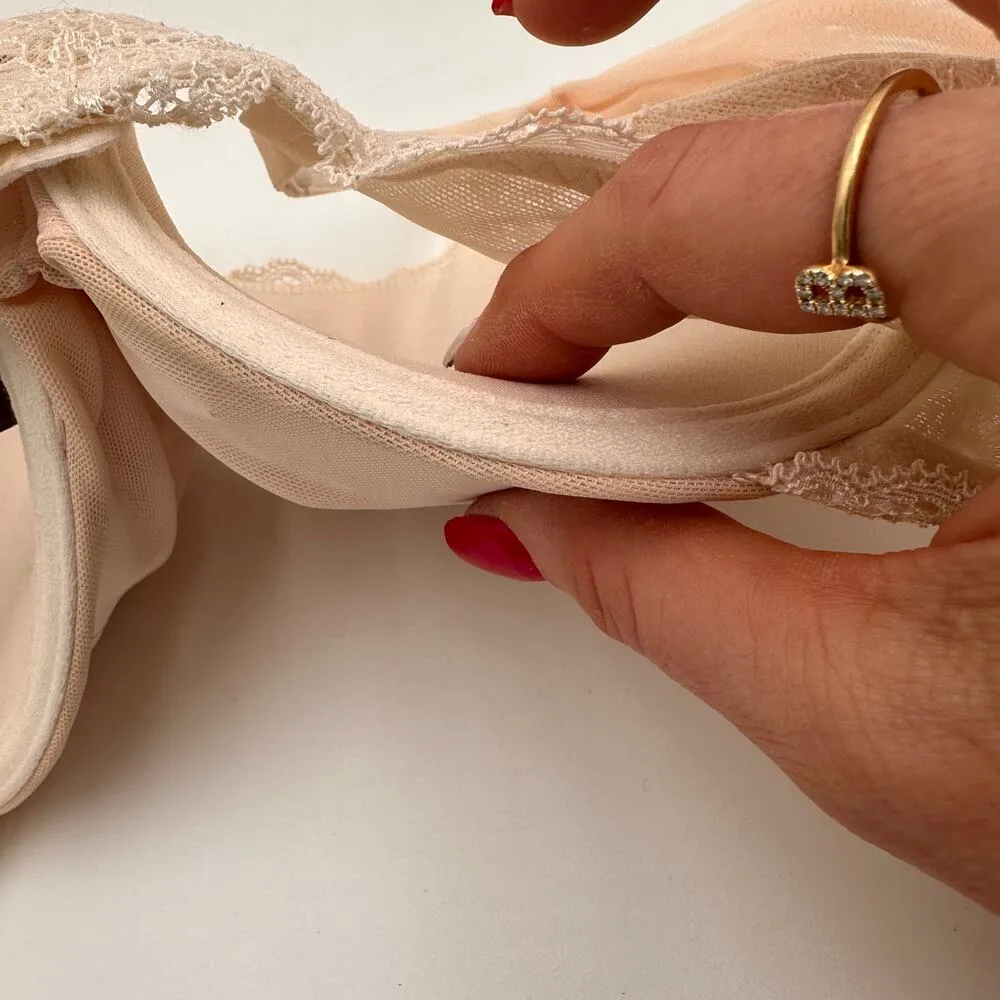 Adore Me Lace Twist Demi Push Up Bra Size 34D - Image 5