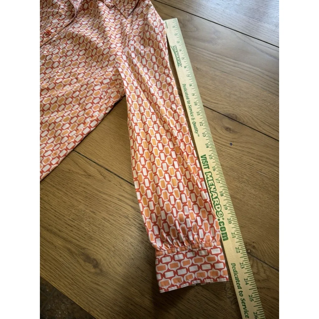 Jones New York Signature Stretch Button Down Shirt Size Large Long Sleeve Office - Image 6