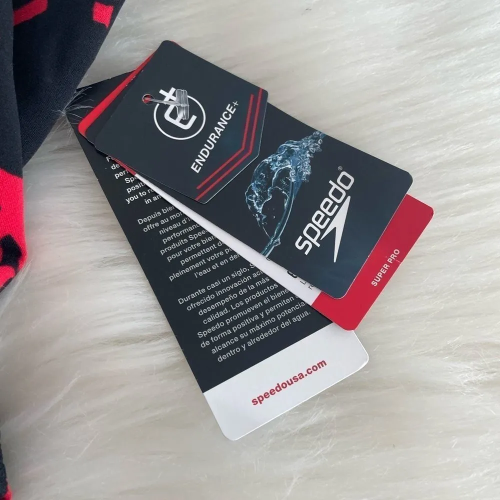 𝅺SPEEDO Endurance+ Wrack It Up Ladies Super Pro One
Piece Swimsuit 20 NWT - Image 5