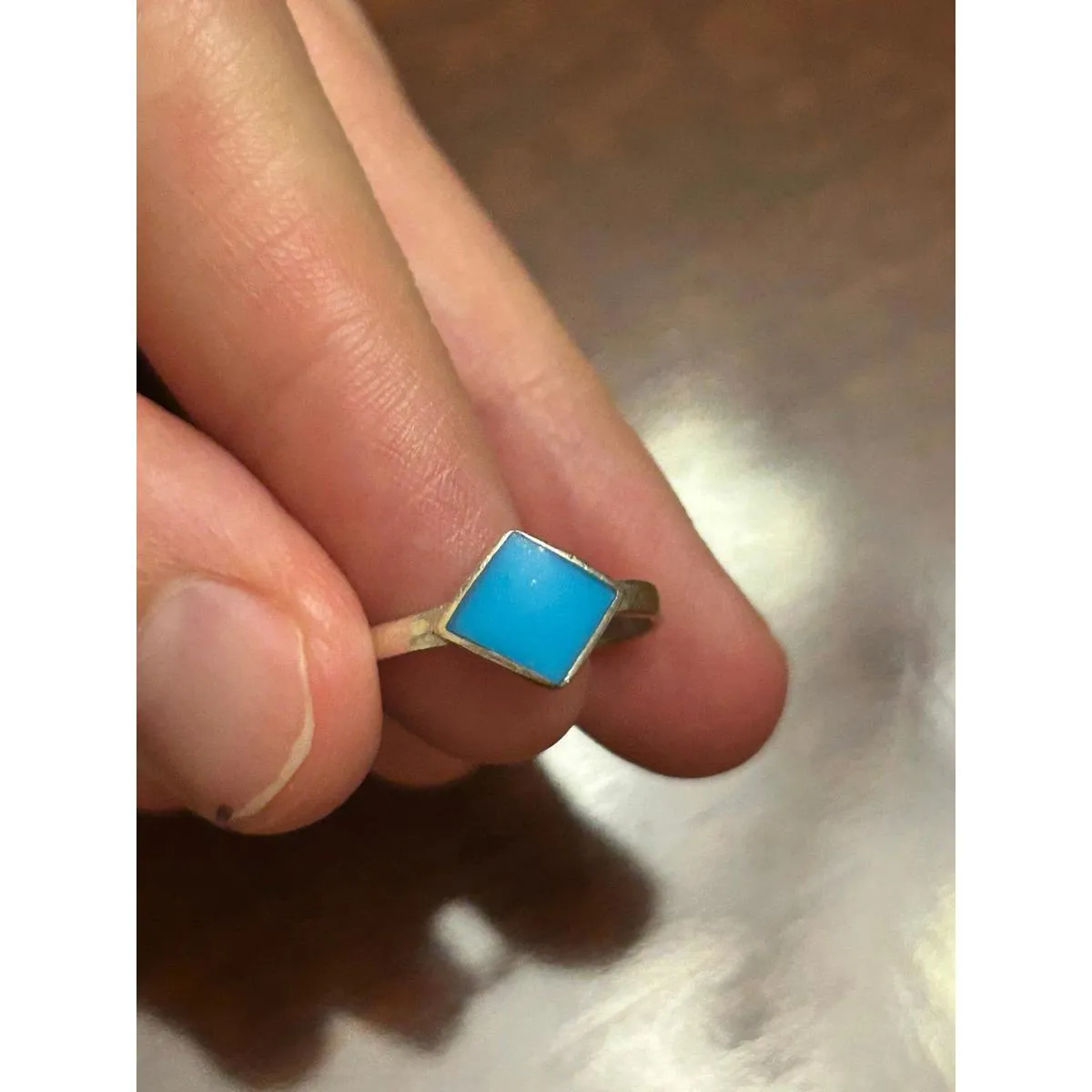 ring band sterling silver 925 beautiful unique lot a61 size 5.75 - Image 2