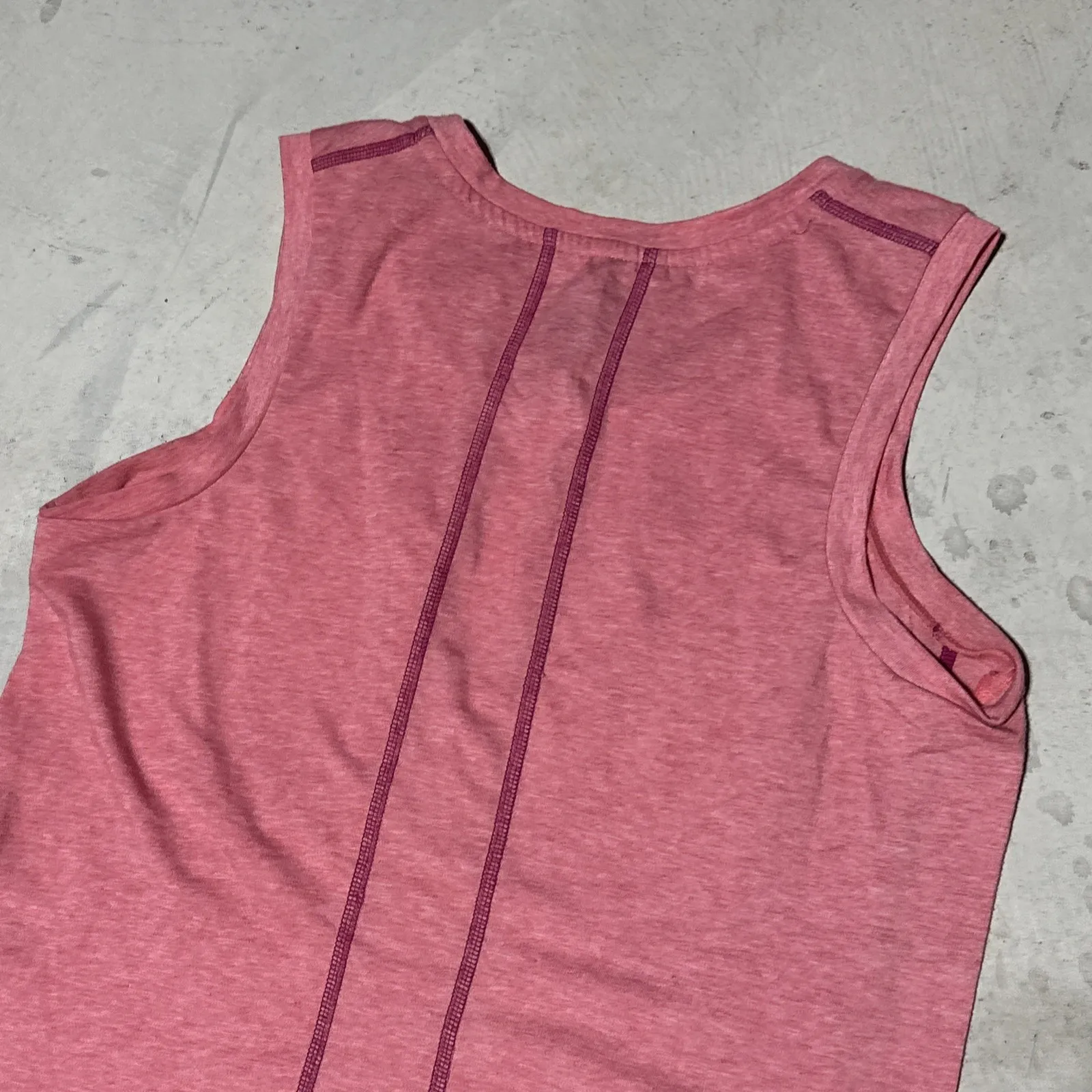 Title Nine Top Women's SZ M T Shirt Tank Top Tee Pulse Active Tee Gym Pink Run - Image 8