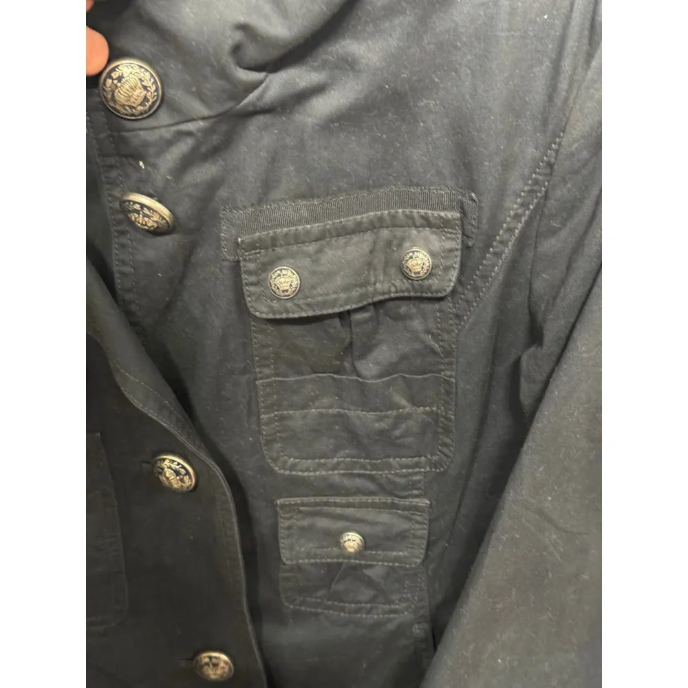 Juicy Couture Navy TrenchCoat - Image 5