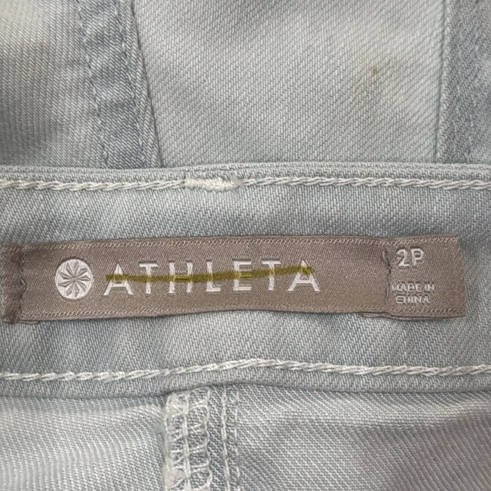 Athleta Sculptek Light Blue skinny Jeans Size 2P - Image 11