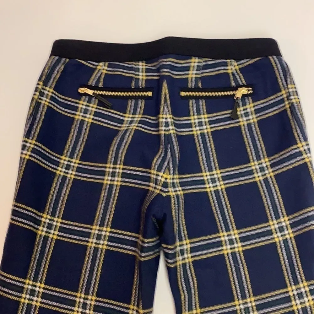 Juicy Couture Eton' Plaid Crop Pants size 4 C24 - Image 11