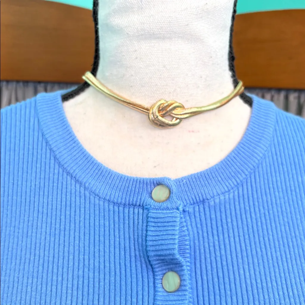 Marled Sky Blue Button - Image 2