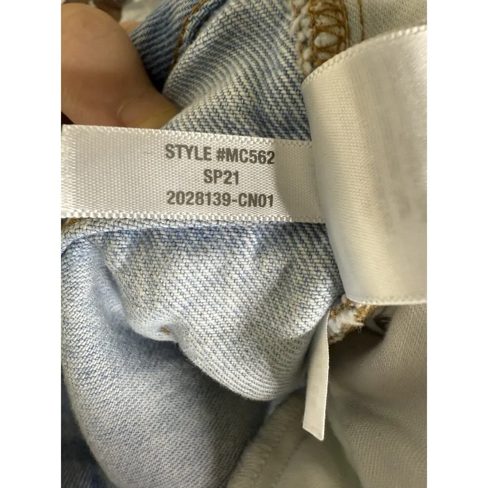 Madewell Classic Straight Full Length Denim Jeans Size US 25 - Image 10